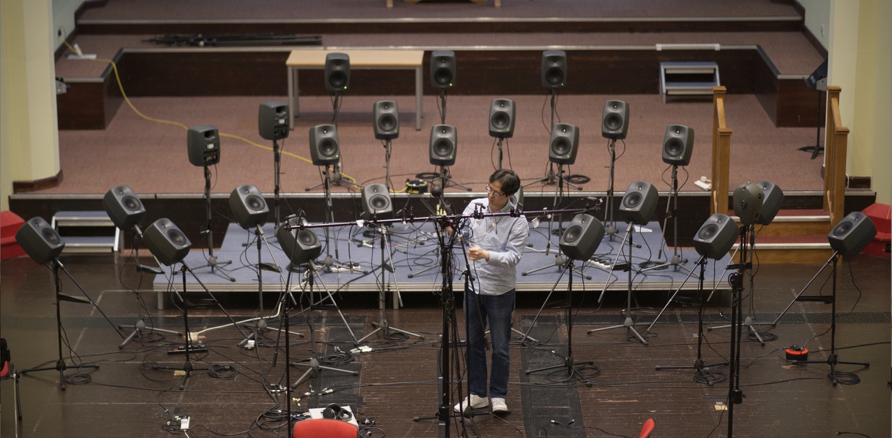 Speaker array session with Hyunkook Lee